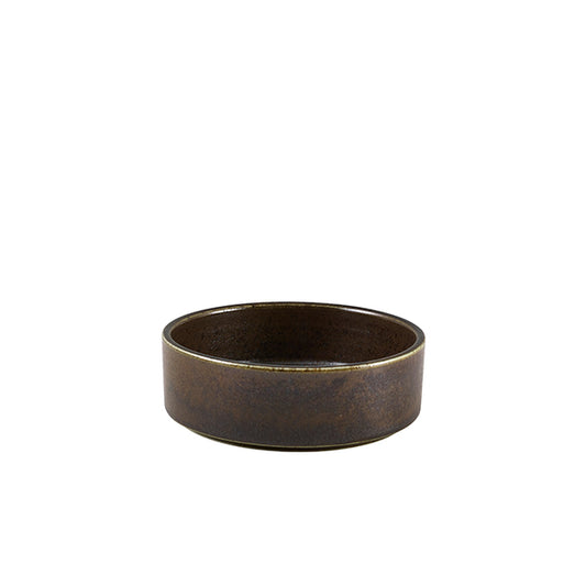 Terra Porcelain Black Presentation Bowl 13cm