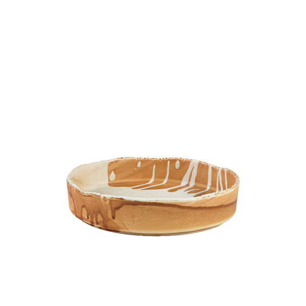 Roko Porcelain Sand Presentation Bowl 20.5cm