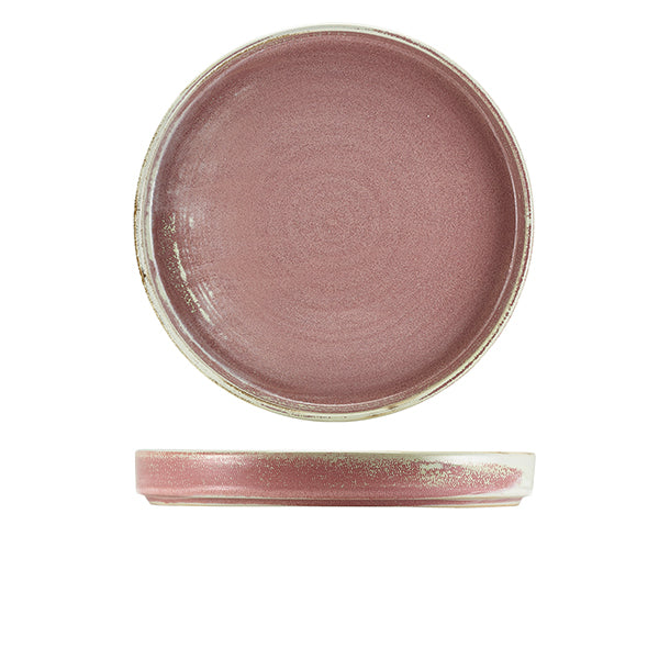 Terra Porcelain Rose Presentation Plate 26cm