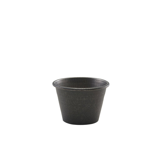 GenWare Black Vintage Steel Ramekin 71ml/ 2.5oz
