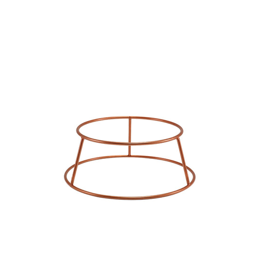 GenWare Copper Anti-Slip Round Buffet Riser 10cm