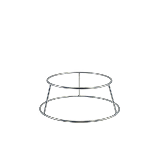 GenWare Silver Anti-Slip Round Buffet Riser 10cm