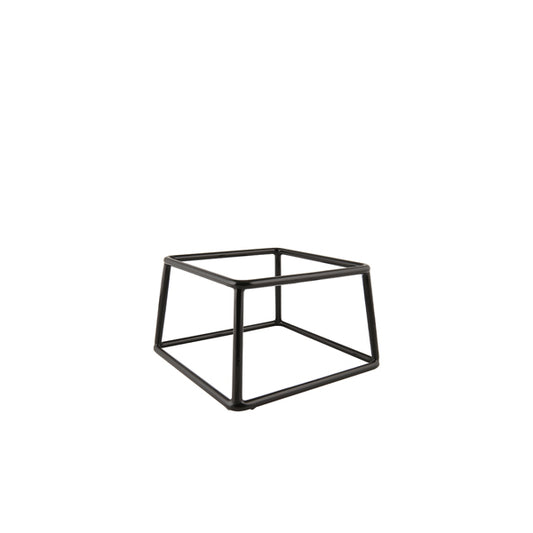 Genware Black Anti-Slip Buffet Riser 18 x 10cm