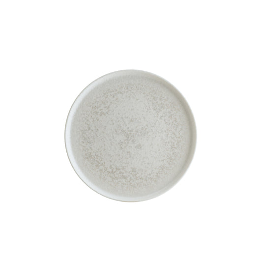 Lunar White Hygge Flat Plate 16cm