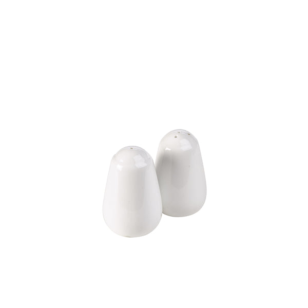 Genware Porcelain Salt Shaker 7cm/ 2.75"