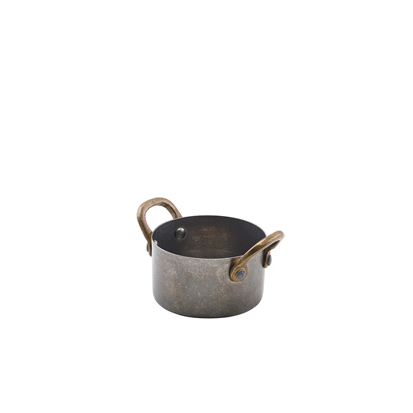 'GenWare Vintage Steel Mini Casserole Dish 7.8 x 4.5cm***Pack of 6***