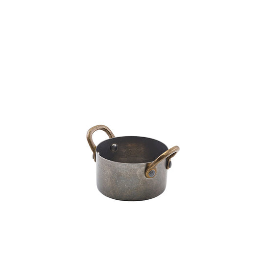 'GenWare Vintage Steel Mini Casserole Dish 7.8 x 4.5cm***Pack of 6***