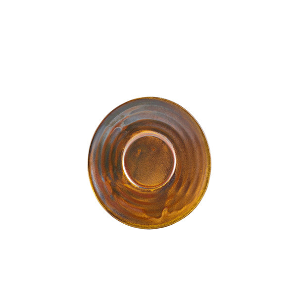 Terra Porcelain Rustic Copper Saucer 11.5cm