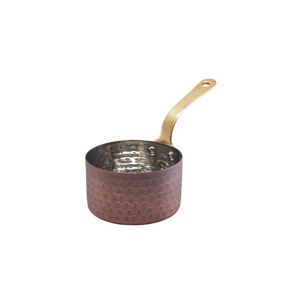 'GenWare Antique Copper Mini Sauce Pan 9 x 5.25cm***Pack of 6***
