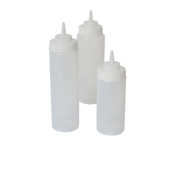 Squeeze Bottle Wide Neck Clear 24oz/ 71cl