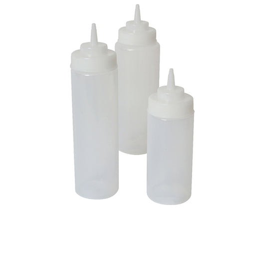 Squeeze Bottle Wide Neck Clear 32oz/ 94cl