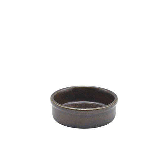 Terra Porcelain Black Tapas Dish 10cm