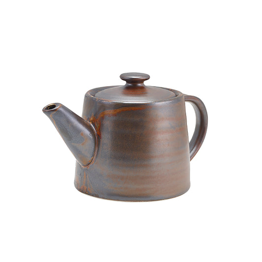 Terra Porcelain Rustic Copper Teapot 50cl/ 17.6oz