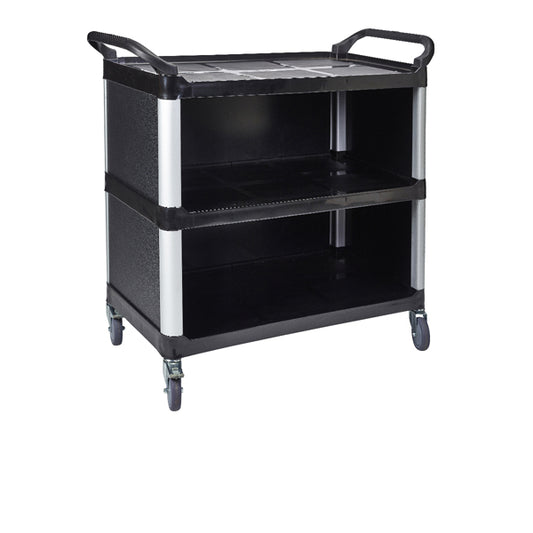 GenWare Large 3 Tier PP Panelled Trolley