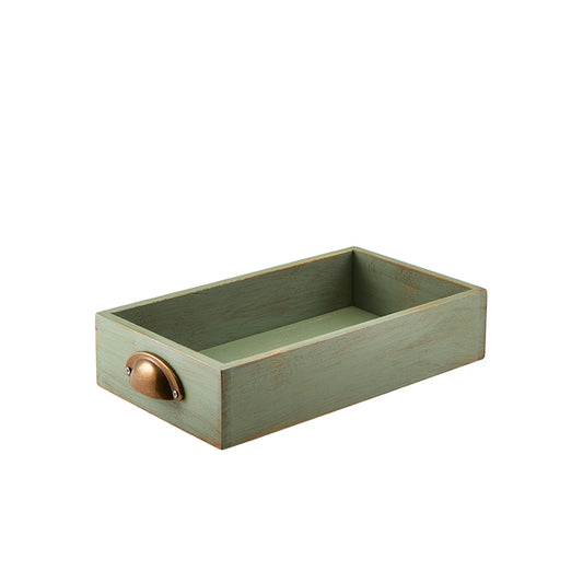 GenWare Green Wash Acacia Wood Display Drawer GN 1/3