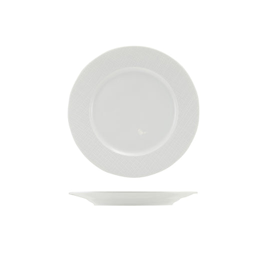 Incise Porcelain Lavara Winged Plate 20cm