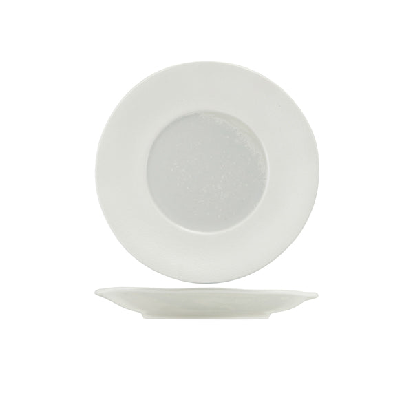 Incise Porcelain Lustre Winged Plate 23cm
