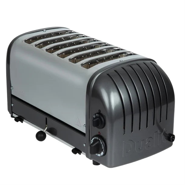 Dualit 6 Slice Vario Toaster Charcoal